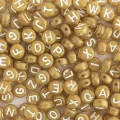 La Petite épicerie Kralenpotje Alfabet - Goud -Janod Winkel 1093 la petite picerie kralenpotje alfabet goud ilovespeelgoed1