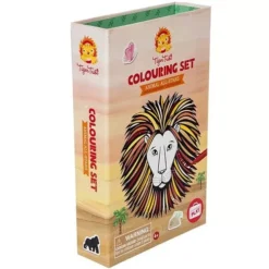 Tiger Tribe Inkleurset - Wilde Dieren -Janod Winkel 3760242 tiger tribe inkleurset wilde dieren ilovespeelgoed4
