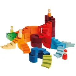 Grimm's Roterende Wenteltrappen -Janod Winkel 42095 grimm s roterende wenteltrappen ilovespeelgoed2