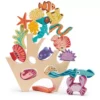Tender Leaf Toys Stapelspeelgoed Zeedieren -Janod Winkel 4608410 tender leaf toys stapelspeelgoed zeedieren ilovespeelgoed.nl