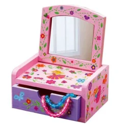 4m Knutselset Spiegeldoosje Feeën -Janod Winkel 4m knutselset spiegeldoosje feeen 4