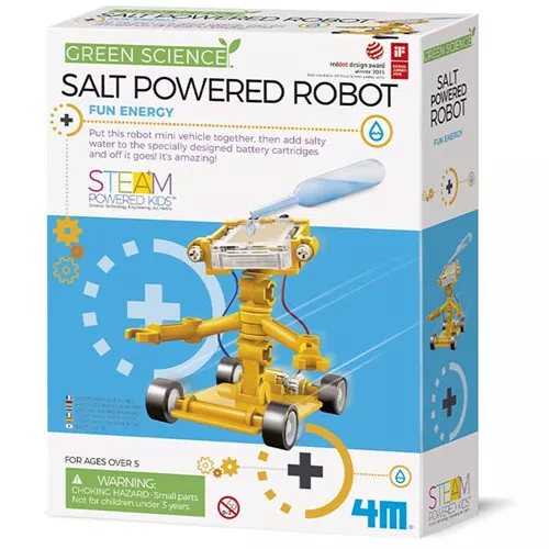 4m Bouwset Green Science - Zout Water Power Robot - Afbeelding 5
