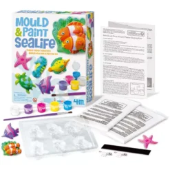 4m Gips En Verfpakket - Zeedieren -Janod Winkel 4m gips en verfpakket zeedieren 4