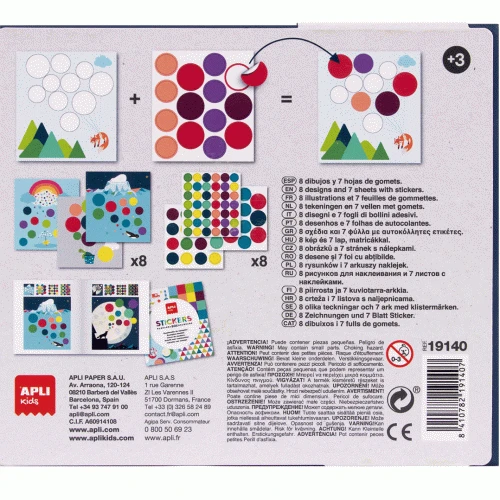 Apli Kids Stickerset Vlieg Naar De Maan 4 Apli Kids Stickerset Vlieg Naar De Maan - Afbeelding 2