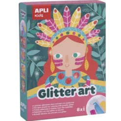 Apli Kids Knutselset Glitterkunst