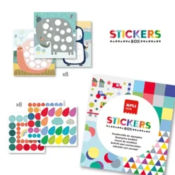 Apli Kids Stickerset Dieren -Janod Winkel apli kids stickerset beer 1 1