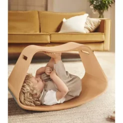 Wobbel Up Met Vilt - Babymuis Lichtgrijs -Janod Winkel aubfor wobbel up met vilt bosgroen ilovespeelgoed6 2 1