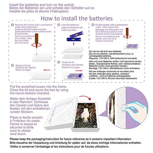 Avenir Diy Knutselset Lichtdoos 4 Avenir Diy Knutselset Lichtdoos - Afbeelding 2