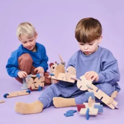 Bavvic Bouwset Builder - 48st -Janod Winkel bavvic bouwset mini 16st 1