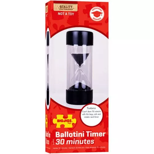 Bigjigs Ballotini Zandloper 30 Minuten 4 Bigjigs Ballotini Zandloper 30 Minuten - Afbeelding 2