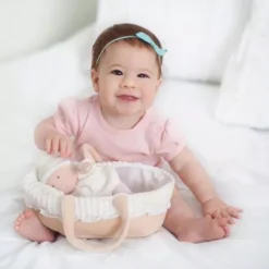 Bonikka Lappenpop Met Reiswieg 23 Cm -Janod Winkel bonikka lappenpop met reiswieg set 23 cm 1