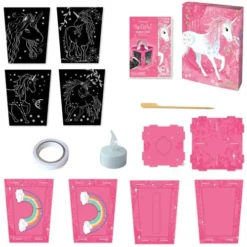 Box Candiy Knutselset Lantaarn Maken - Totally Twilight Unicorn -Janod Winkel box candiy knutselset lantaarn maken totally twilight unicorn 3