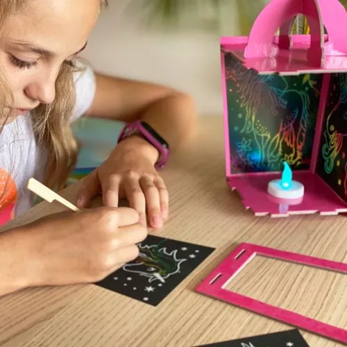 Box Candiy Knutselset Lantaarn Maken - Totally Twilight Unicorn - Afbeelding 5