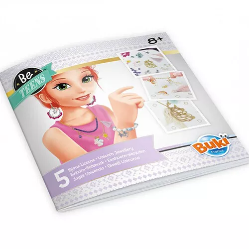 Buki Knutselset - Eenhoorn Sieraden 5 Buki Knutselset - Eenhoorn Sieraden - Afbeelding 3