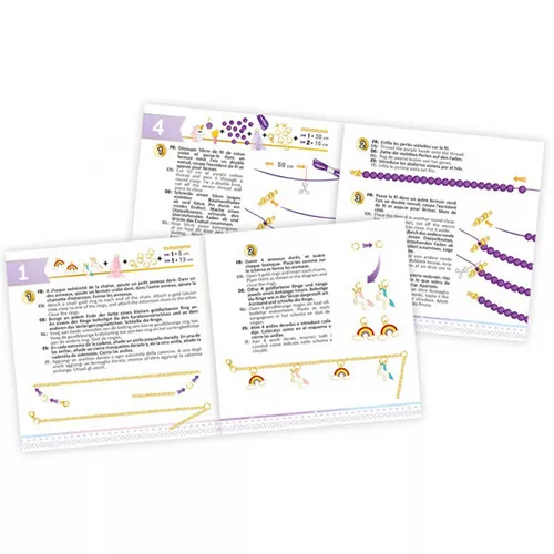 Buki Knutselset - Eenhoorn Sieraden 4 Buki Knutselset - Eenhoorn Sieraden - Afbeelding 2