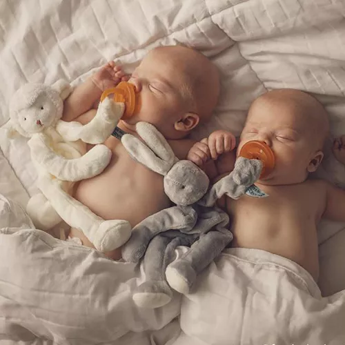 Bunnies By The Bay Speenknuffel Lammetje - 25 Cm 5 Bunnies By The Bay Speenknuffel Lammetje - 25 Cm - Afbeelding 3