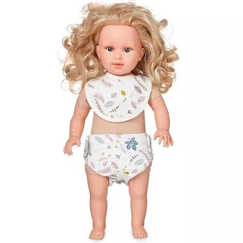 Cam Cam Copenhagen Cam Cam Poppenluier En Slabbetje Pop 38-46 Cm - Blaadjes 4 Cam Cam Copenhagen Cam Cam Poppenluier En Slabbetje Pop 38-46 Cm - Blaadjes - Afbeelding 2