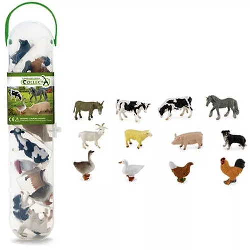 Collecta Mini Boerderijdieren 3-6 Cm (12st) 4 Collecta Mini Boerderijdieren 3-6 Cm (12st) - Afbeelding 2