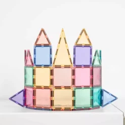 Connetix Magnetische Tegels Pastel - Mini - 32st -Janod Winkel connetix magnetische tegels pastel mini 32st 6