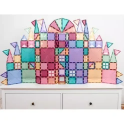 Connetix Magnetische Tegels Pastel - Mega - 202st -Janod Winkel connetix pastel creative 120st 8 1