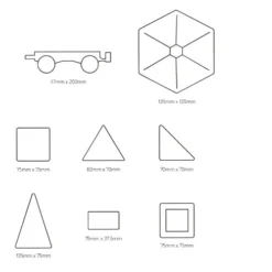 Connetix Magnetische Tegels Pastel - Geometry - 40st -Janod Winkel connetix trade brochure 2021 no prices 2 1 9