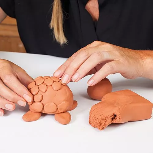 Creall Luchthardende Boetseerklei - 500 Gr - Wit 5 Creall Luchthardende Boetseerklei - 500 Gr - Wit - Afbeelding 3