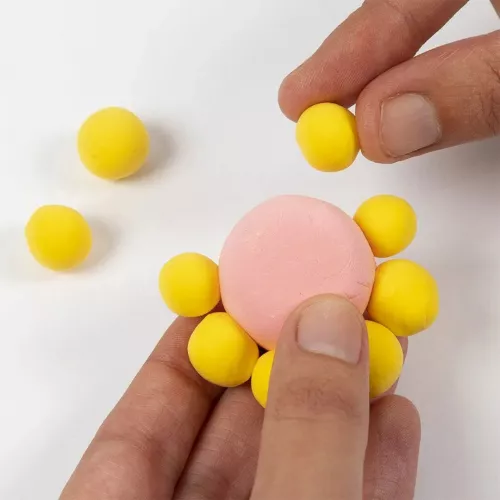 Creativ Company Boetseerklei Silk Clay - Primaire Kleuren - 3st - Afbeelding 7