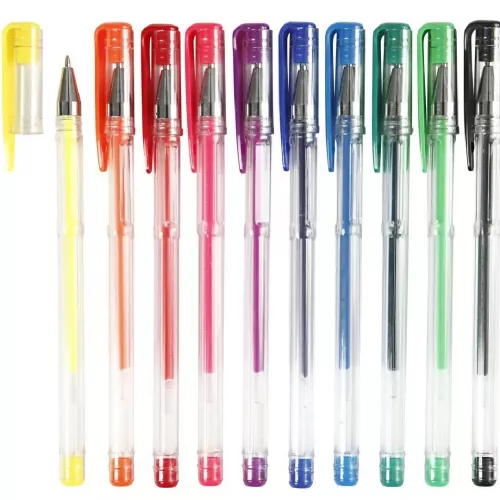 Creativ Company Gelpennen Regenboogkleuren - 10st 3 Creativ Company Gelpennen Regenboogkleuren - 10st