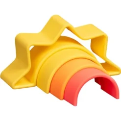 Dëna Bijt- En Stapelspeeltje Neon - Zon -Janod Winkel d na bijt en bouwspeelgoed neon zon 4