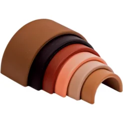 Dëna Bijt- En Stapelspeeltje Diversiteit - Regenboog -Janod Winkel d na bijt en stapelspeeltje diversiteit regenboog 4