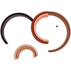 Dëna Bijt- En Stapelspeeltje Diversiteit - Regenboog -Janod Winkel d na bijt en stapelspeeltje diversiteit regenboog 6