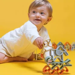 Dëna Bijt- En Stapelspeeltje Natuur - Dieren -Janod Winkel d na bijt en stapelspeeltje natuur dieren 4