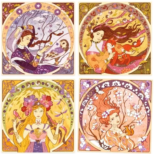 Djeco Schilderen Op Nummer Divine – Alfons Mucha - Afbeelding 5