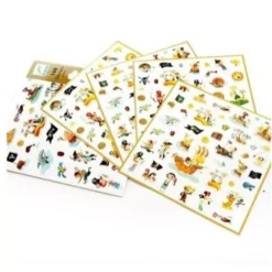 Djeco Stickers Piraten - 160st -Janod Winkel djeco stickers piraten 160st 1