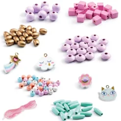 Djeco Houten Kralen - Regenboog -Janod Winkel djeco houten kralen regenboog 1