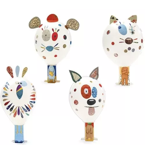 Djeco Knutselset Diy Dierenballonnen 6 Djeco Knutselset Diy Dierenballonnen - Afbeelding 4