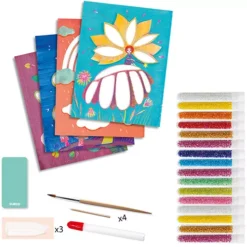 Djeco Knutselset Schilderijen Met Kralen - Wonderland -Janod Winkel djeco knutselset schilderijen met kralen wonderland 3