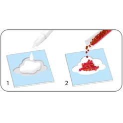 Djeco Knutselset Schilderijen Met Kralen - Wonderland -Janod Winkel djeco knutselset schilderijen met kralen wonderland 4