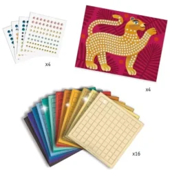 Djeco Mozaïek Diep In De Jungle -Janod Winkel djeco moza ek diep in de jungle 2