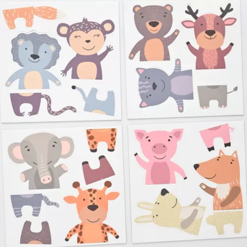 Ferflex Magneetpuzzel Dieren - 20st 3 Ferflex Magneetpuzzel Dieren - 20st