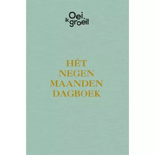 Fontaine Uitgevers Oei, Ik Groei! - Hét Negen Maanden Dagboek - Linnenlook