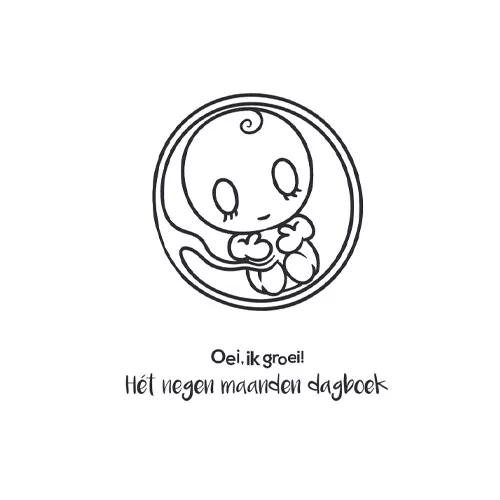 Fontaine Uitgevers Oei, Ik Groei! - Hét Negen Maanden Dagboek - Linnenlook - Afbeelding 5