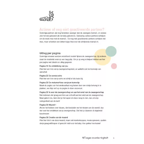 Fontaine Uitgevers Oei, Ik Groei! - Hét Negen Maanden Dagboek - Linnenlook - Afbeelding 3