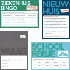 Gezinnig Ansichtkaarten Kletspost - 30st -Janod Winkel gezinnig ansichtkaarten kletspost 30st 3