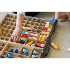 Grapat Houten Brots Poppetjes (18st) -Janod Winkel grapat houten brots poppetjes 18st 5