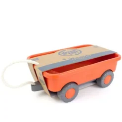 Green Toys Oranje Trekwagen -Janod Winkel green trekwagen gerecycled gtwago1227
