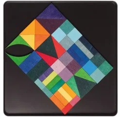 Grimm's Magneetpuzzel - Geo-grafisch (59st) -Janod Winkel grimm s magneetpuzzel geo grafisch 59st 1