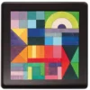 Grimm's Magneetpuzzel - Geo-grafisch (59st) -Janod Winkel grimm s magneetpuzzel geo grafisch 59st 5