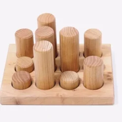 Grimm's Stapelrollers 12st - Naturel 10 Grimm's Stapelrollers 12st - Naturel -Janod Winkel grimm s stapelrollen 12st naturel 2 1