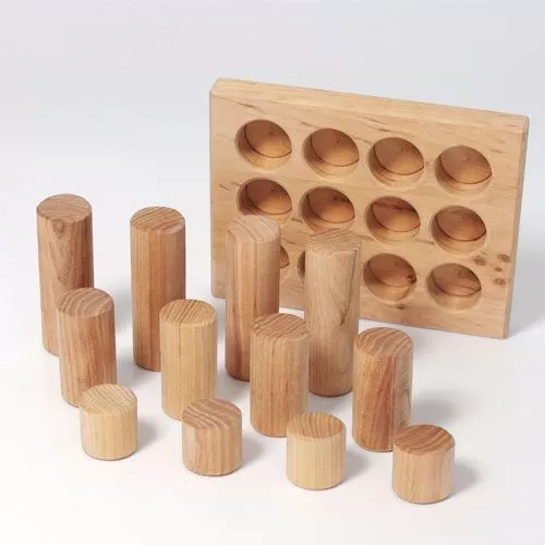 Grimm's Stapelrollers 12st - Naturel 7 Grimm's Stapelrollers 12st - Naturel - Afbeelding 5